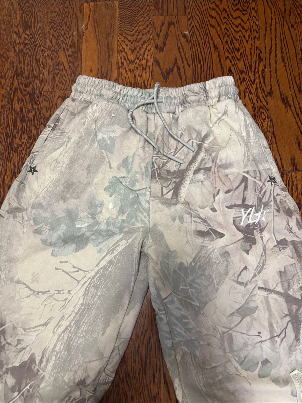 YoungLA Desert Tree Tan Camo Sweatpants Size: Small New - Picture 3 of 9